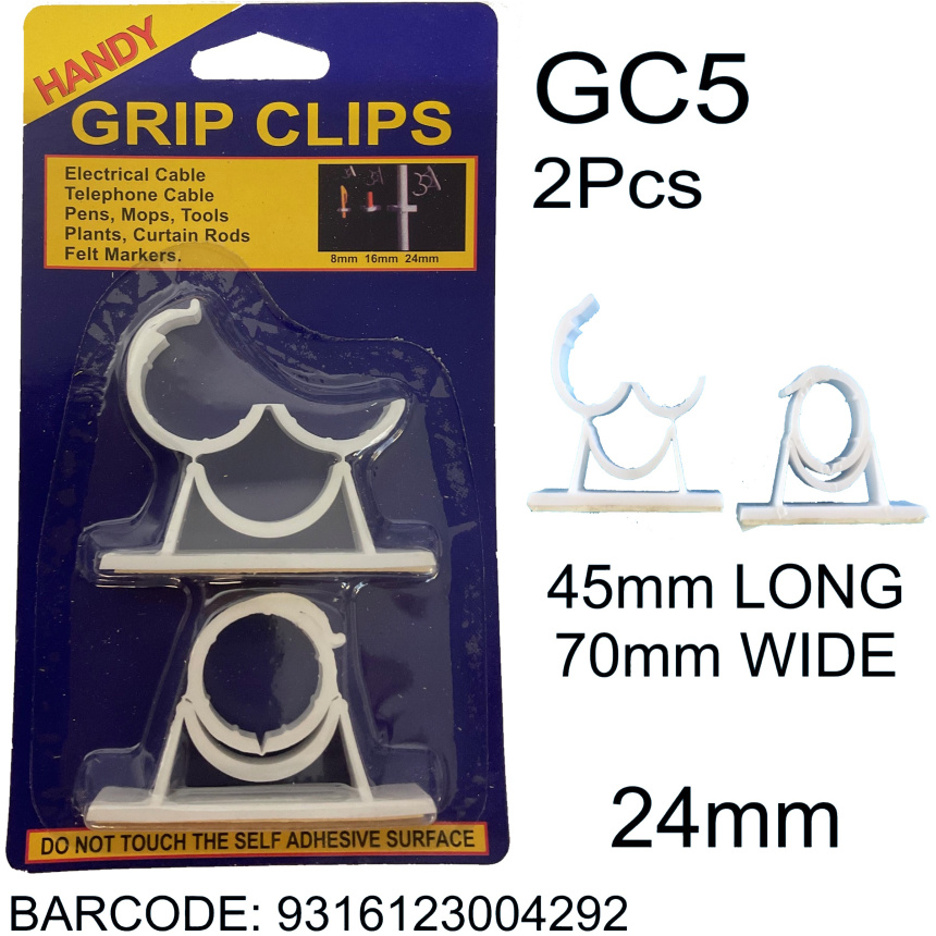 GC5 – Large Grip Clip - Handy Hardware